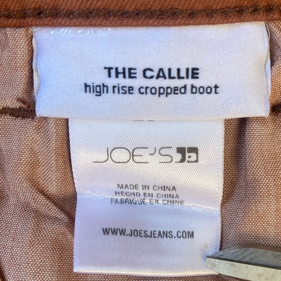 Joe's Callie High Rise Cropped Boot Jeans Size 26 - Picture 13 of 16